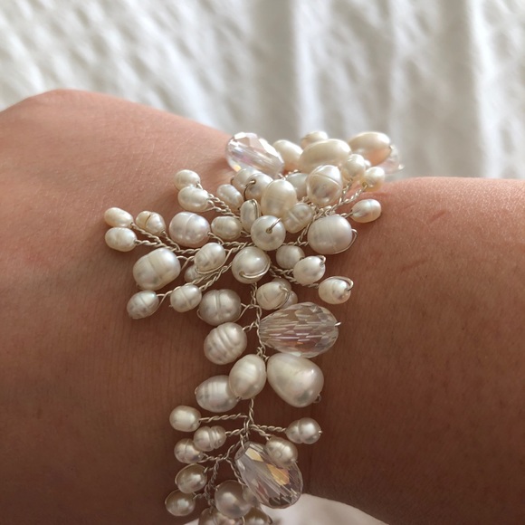 Pearl bead bracelet - Picture 1 of 6